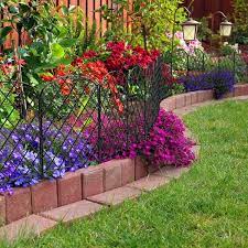 24 In Metal Decorative Garden Fence