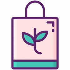 Bag Organic Plant Ping Icon
