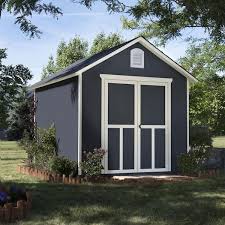 Handy Home S 19348 4 Meridian 8x10 With Floor Storage Shed Tan
