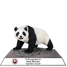 Panda Bear Award Personalized Panda