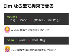 elmのさわれる副作用 speaker deck