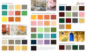 Colour Chart Diamond Paints Jamaica