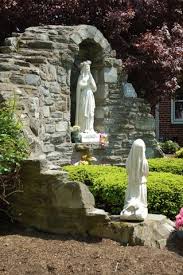 Grotto At St Bernadette Of Lourdes School