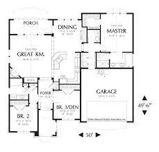 Mascord House Plan 1146a The Reagan