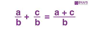 Addition Of Fractions With Same