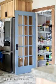 Glass Pantry Door Makeover For The