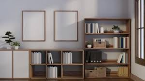 Bookcases Ilrations Stock