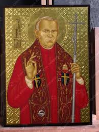 Saint Pope John Paul Ii Handpainted