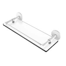 Tempered Glass Shelf With Gallery Rail