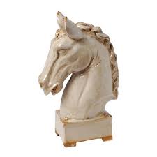 A B Home Horse Statue