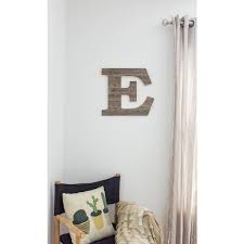 Barnwoodusa Rustic Large 16 Free Standing Natural Weathered Gray Decorative Monogram Wood Letter