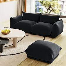 2 Seater Minimalist Sofa Couch Set