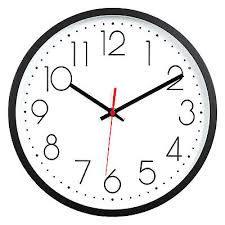 12 Silent Wall Clock Battery Operated