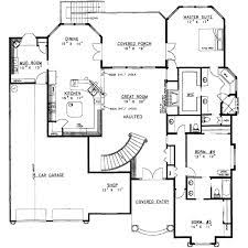 Bedroom House Plans Mansion Floor Plan