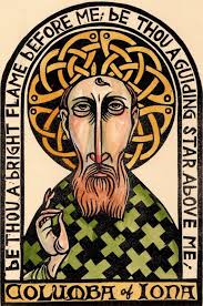 Iona Celtic Prayer Saint Icon