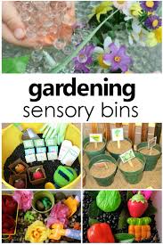 Gardening Sensory Bins