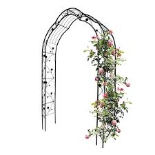 98 4 In Metal Garden Arch Assemble Freely With 8 Styles Garden Arbor Trellis