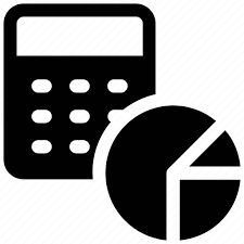 Pie Graph Statistics Calculator Icon