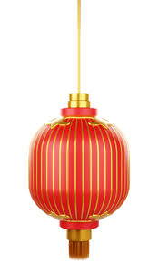 Chinese New Year Lantern 3d Icon