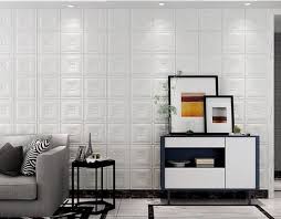Self Adhesive 3d Leather Wall Panel