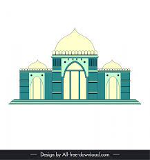 Ahmedabad India Building Icon Desain