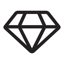 Diamond Generic Fill Lineal Icon