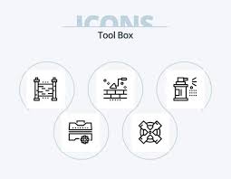 Tools Line Icon Pack 5 Icon Design