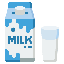 Milk Free Food Icons