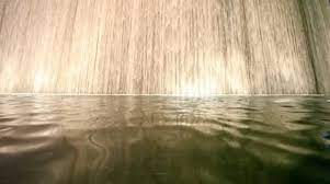 Indoor Waterfall Stock Footage