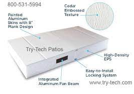 alumawood insulated diy patio cover kits