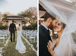 Coastal Rustic Sarasota Garden Wedding