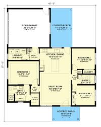 3 Bed Craftsman House Plan Under 1400