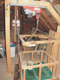 Hoisting Tools To The Attic The