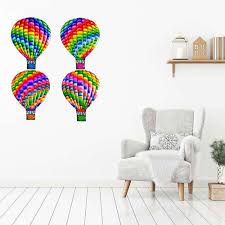 Metal Hot Air Balloon Wall Decor Wall