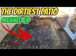 Cleaning The Dirtiest Patio