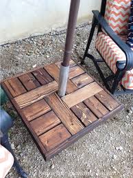 Patio Umbrella Stand Diy Umbrella Base