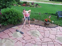 Part 3 Of Our Diy Flagstone Patio