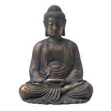 Mgo Meditating Buddha Garden Statue