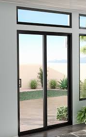 Sliding Aluminum Door With Built In