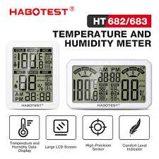 Habotest Hygrometer Ht682 683 Digital