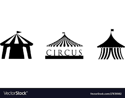 Circus Icon Isolated On White