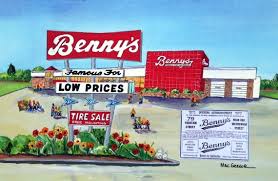 Benny S Department Art Print