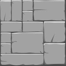 Cartoon Stone Pavement Seamless Pattern