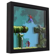 Flashback 3d Shadow Box For Gamers