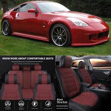 Pu Leather Front Seat Cushion Cover