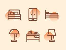 Bedroom Icons Grafik Design Icon
