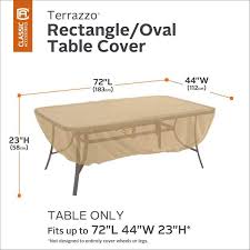 Rectangular Patio Table Cover 58242 Ec
