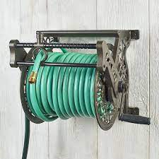 Liberty Garden Wall Mounted Hose Reel With Guide