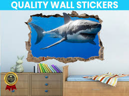 Shark Wall Decal Uk