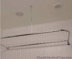 D Shaped Rod Shower Enclosure Ring D